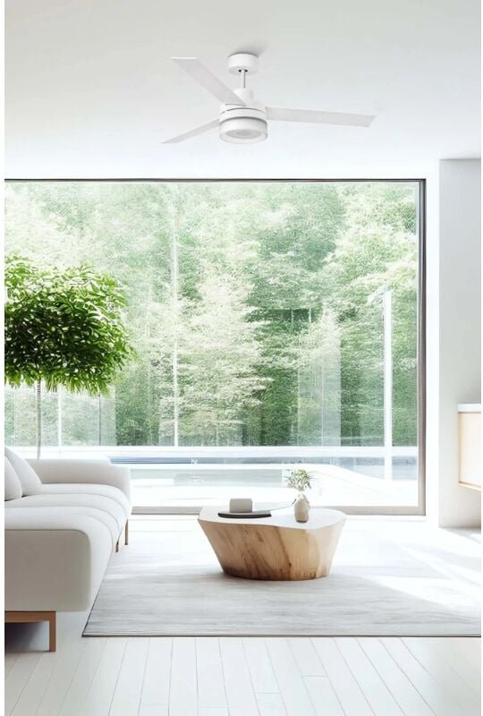 Faro Barcelona - Deckenventilator mit Licht Ice 33460