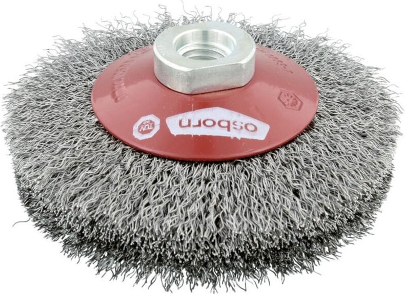 Kegelbürste Stahldraht M14 100x20 mm gewellt - Osborn