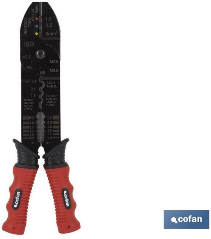 Termzange Isoliert/nicht isoliert 220 mm.