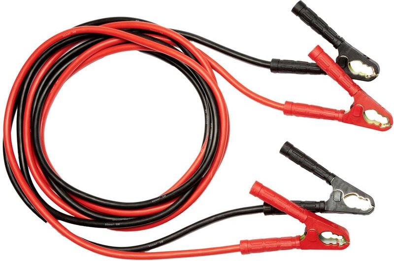 Automotive BATTERYstart starter cable 500A Starthilfekabel 50 mm² Aluminium (kupferbeschichtet - Osram