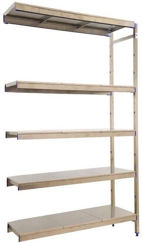 Simonrack Lagerregal Edelstahl 2000x860x500 mm