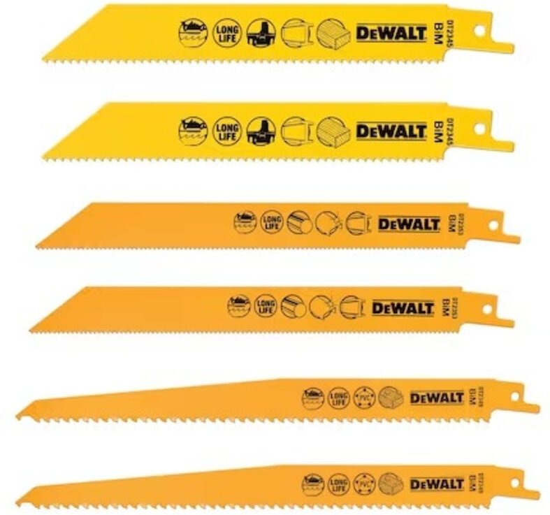 Thumbnail - Zubehör - 6-teiliges Sägeblatt-Set DT2444 - Dewalt