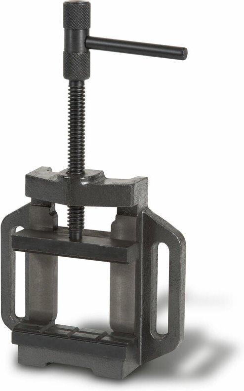 Thumbnail - Eberth - Maschinenschraubstock aus Grauguss und Stahl, Backenbreite 100mm, Max. Spannbreite 89mm, Maschinenschraubstock ...