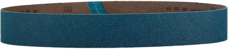 10 Schleifbänder 40x760 mm, P120, Zirkonkorund, für Rohrbandschleifer (626307000 - Metabo