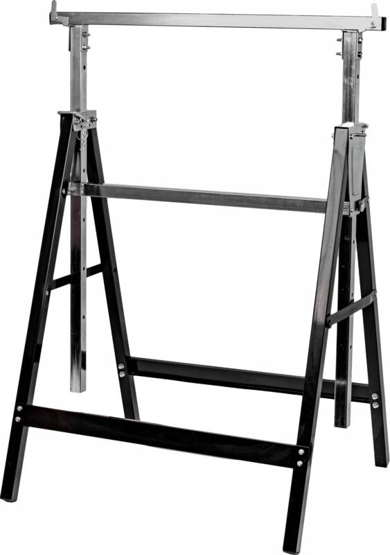 Geko Modell Verstellbare Stütze schwarz 7 Stufen 150 kg