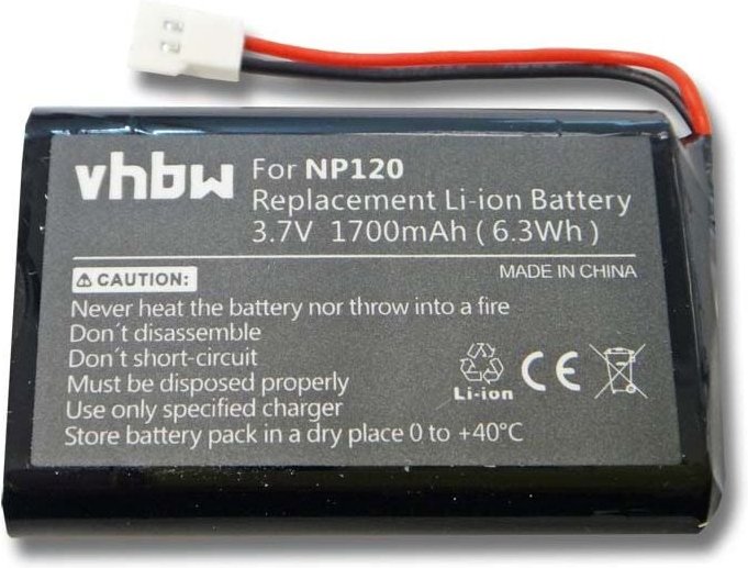 Vhbw - Akku kompatibel mit Seecode Vossor V3, Phonebook, Plus Freisprecheinrichtung Konferenztelefon (1700 mAh, 3,7 v, L...