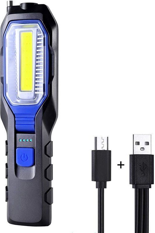 Linghhang - Wiederaufladbare LED-Arbeitsleuchte, leistungsstarke USB-wiederaufladbare tragbare Arbeitsleuchte, Magnetleu...
