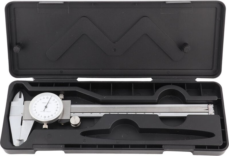 Jeffergarden,0-150 mm / 0,02 mm stoßfester Messschieber mit präzisem metrischem Messwerkzeug