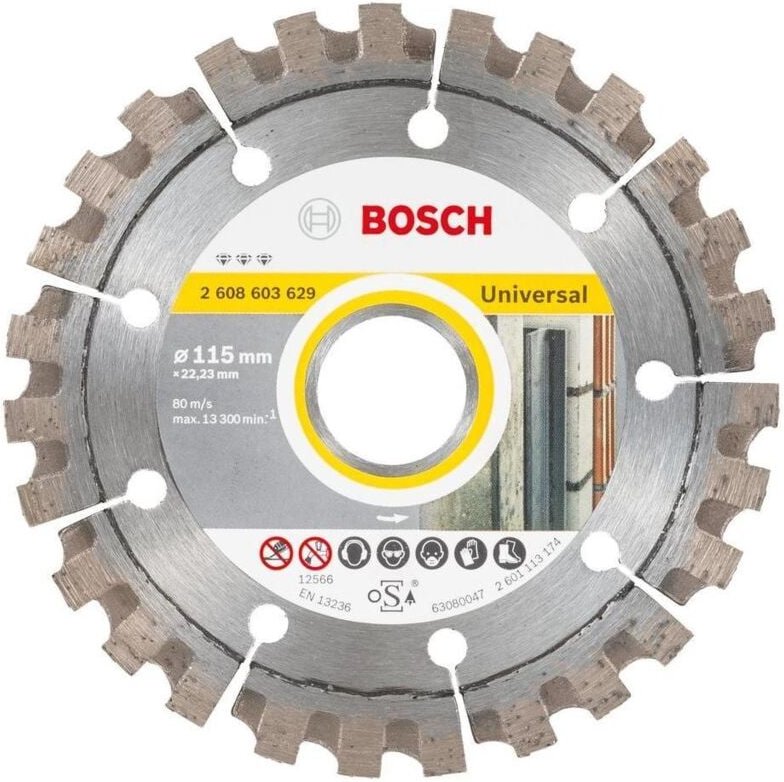 Diamant-Trennscheibe Best for Universal 115x22,23 - Bosch
