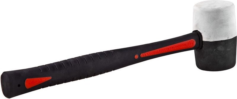 Gummihammer mit Fiberglasstiel gf 58