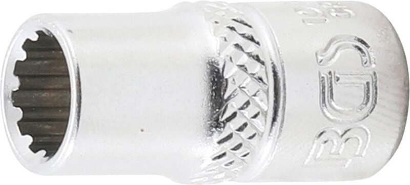 Steckschlüssel-Einsatz Gear Lock Antrieb Innenvierkant 6,3 mm (1/4') sw 7 mm