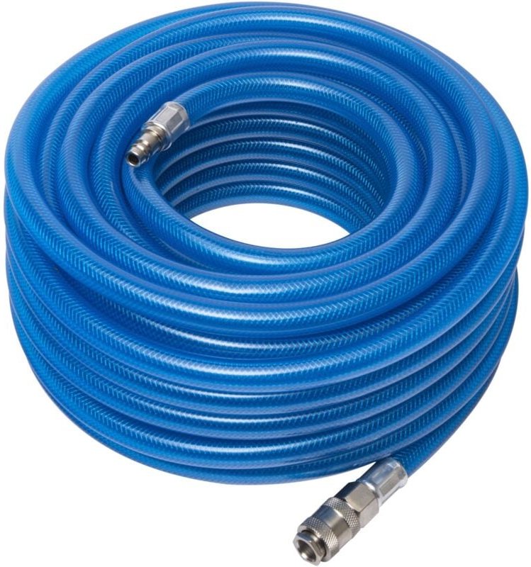 Luftschlauch verstärkt 20 Meter mit Anschlüssen