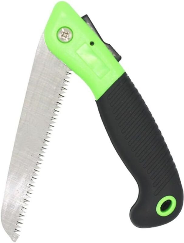 Klappbare Handsäge, Astsäge mit rutschfestem Griff und gehärteter Stahlklinge, tragbare Garten-Schnittwerkzeuge