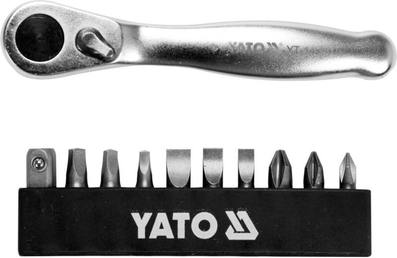 Ratschen-bit-satz 1/4 11 stück YT-14390 Yato