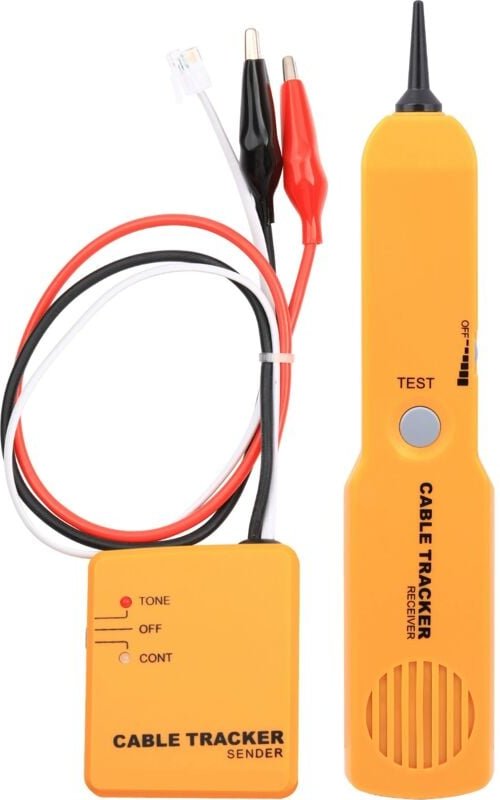 Lntyq - Testeur de câble réseau RJ11 Testeur de fil de Toner Testeur de Circuit de fil Détecteur de ligne de tonalité Ou...