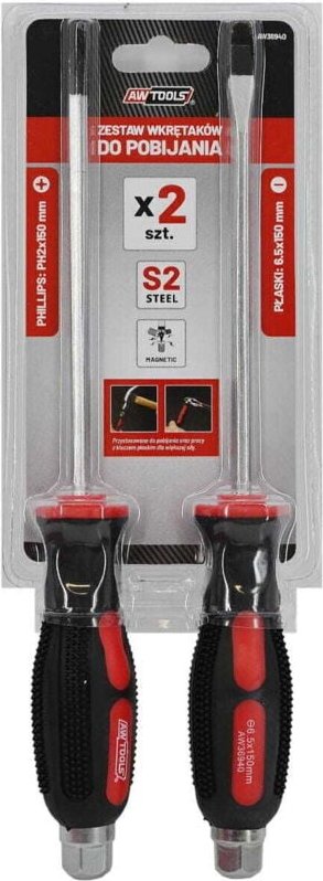 AWTOOLS SCHRAUBENDREHER-SET 2-tlg.