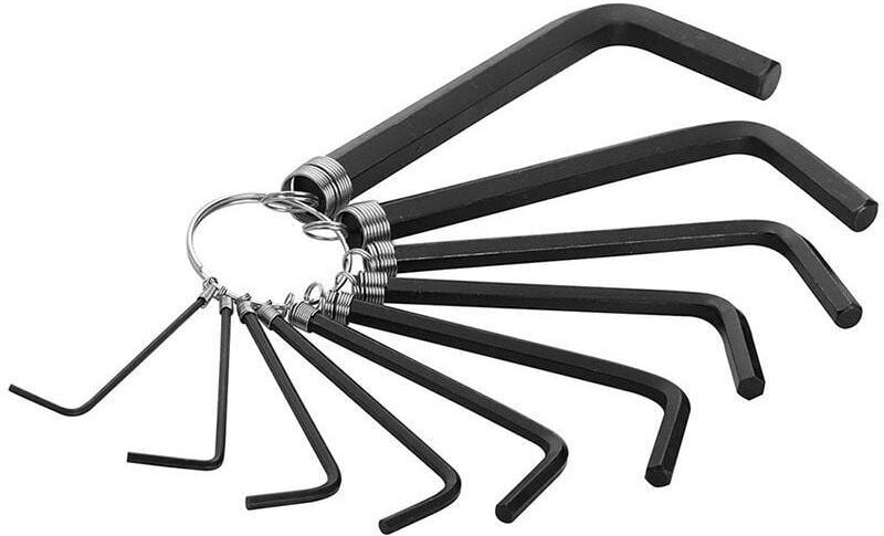 Satz 10 Stk Sechskantschlussel Eco Tolsen Line