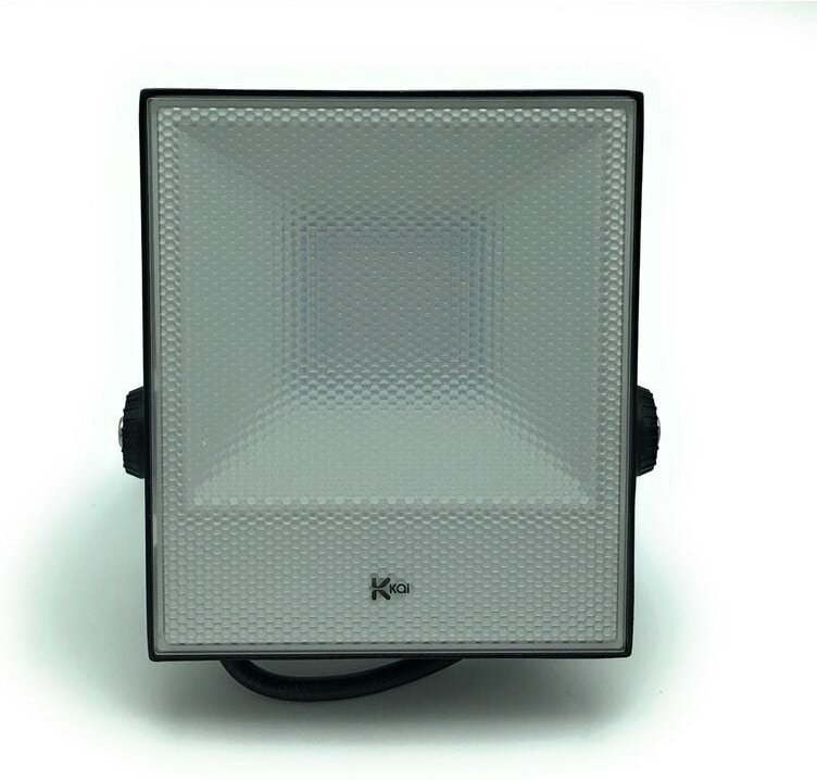 Kai 56016 Slim LED-Flutlicht 30 w Schwarz 4000K Natürliches Licht