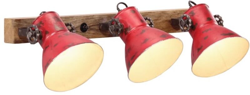 Wandleuchte 25 W Rot 65x25 cm E27 vidaXL464591