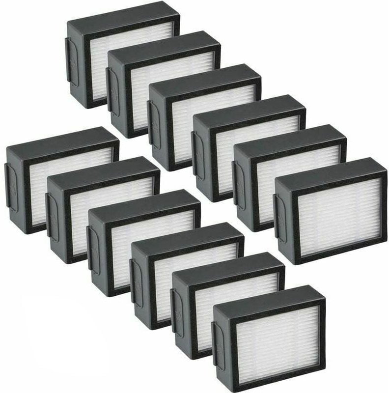 Thumbnail - 12er-Pack Filter kompatibel mit Hochleistungs-Ersatzfilter der iRobot Roomba e/i-Serie – Zubehör füre5 e6 i3 i4 i6 i7 i7...