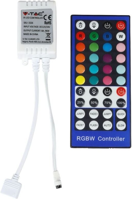 LED-Leuchtbänder Zubehör rgb + w Steuerungen IP20
