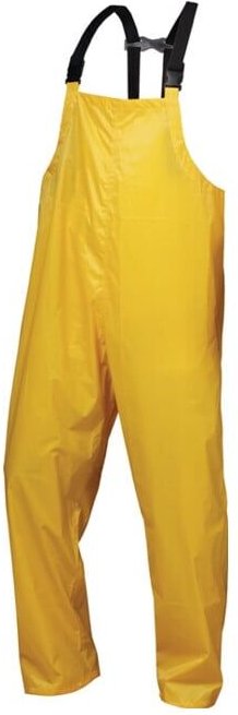Regenschutzlatzhose Ribe Gr. xl gelb 100% Nyl./Vinyl