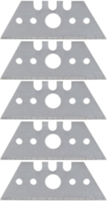 Thumbnail - 5 Profi-Trapezklingen in Box 0,50x52mm - 4185000 - Wolfcraft