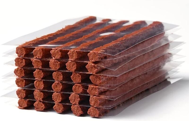 Ersandy - 30 Stück Reifenreparaturstreifen Autoreifenreparatur Tubeless-Reifenreparaturbit Reifenreparatur