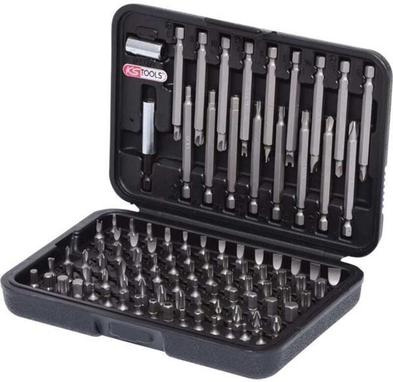 1/4" Bit-Satz, 99-tlg mit langen Bits