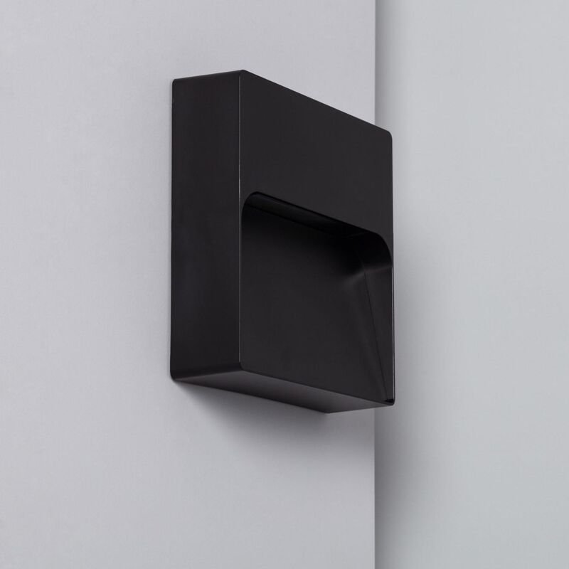 Ledkia - LED-Wegeleuchte Aussen 6W Oberfläche Wand Arca 3000K Warmweiß