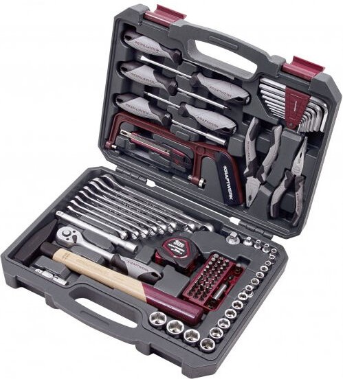 Werkzeugkoffer Basic line 1/4 3/8 KRAFTWERK - 96 Teile - 204.103.500