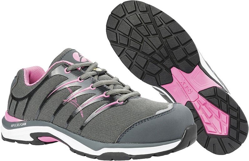 Thumbnail - Twist pink wns low esd hro src 645200-39 esd Sicherheitsschuh S1P Schuhgröße (eu): 39 Grau, - Albatros