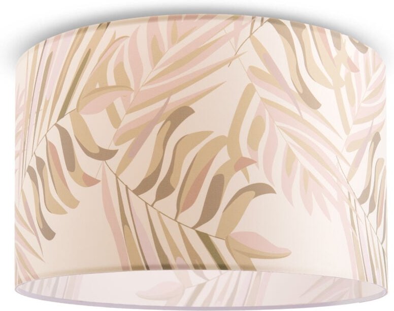 Deckenlampe Wohnzimmer Esstisch Deckenleuchte Hängelampe Schlafzimmer Palme Grün (Ø38cm), Deckenleuchte - Weiß - Paco Ho...