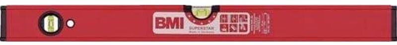 Wasserwaage superstar 30 cm Aluminium rot ± 0,5 mm/m