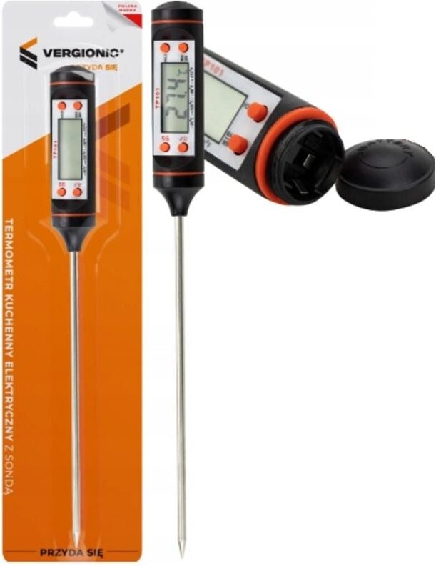 Präzises Digitales Küchenthermometer Mit Sonde Für Lebensmittel, Grill, Fleisch, Wein, Lcd