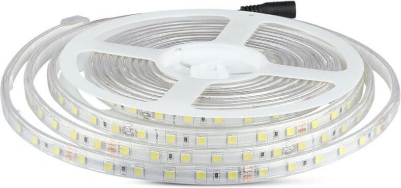Streifen led SMD5050 9W/m 5m 60 LED/m 24V Kaltweiß IP65 10mm - V-tac