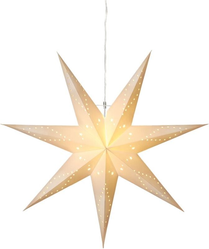 Hängestern Katabo Größe: 100 cm ø , Weiß incl. Kabel incl. Halterung