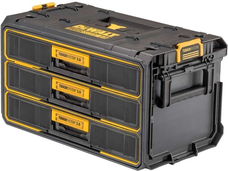 Zubehör - Tough System 2.0 Modul, mit 3 Schubfächern DWST08330-1 - Dewalt