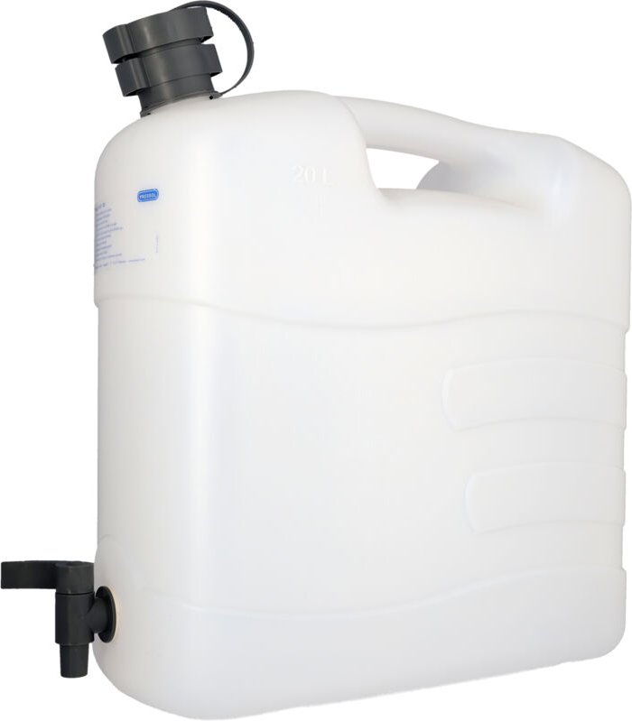 PRESSOL Wasserkanister Polyethylen mit Ablasshahn Inhalt 20 Liter