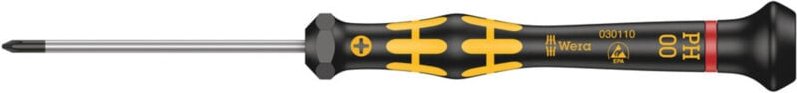 Elektr.-Schraubendreher esd Kreuzschlitz ph 00x 60mm - Wera