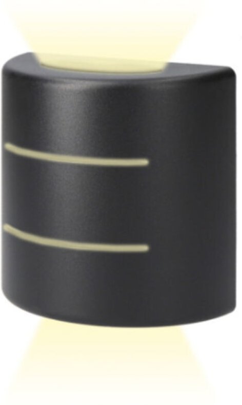 Ovale LED-Wandleuchte EDM 6W - 60lm - 4000K - 32143