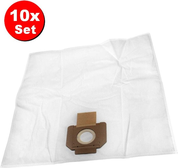 Staubsauger-Zubehör für Nilfisk Attix 50-0H pc, 50-2H pc, 50-2H xc, 50-21 pc - 10x Staubsaugerbeutel - Trade-shop