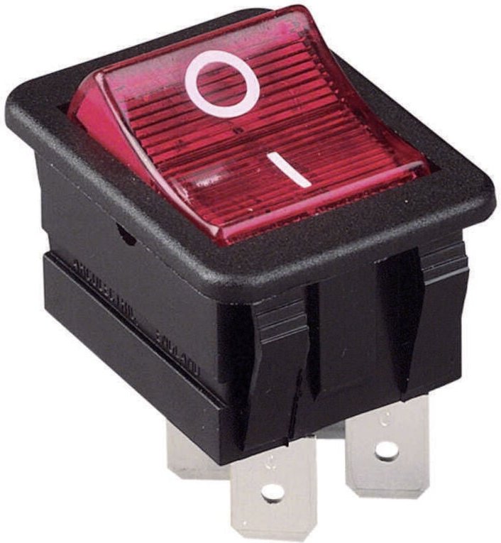 Bulgin Ltd.) C1353VBNAB Wippschalter C1353VBNAB 230 v/ac 16 a 2 x Aus/Ein rastend 1 St - Arcolectric