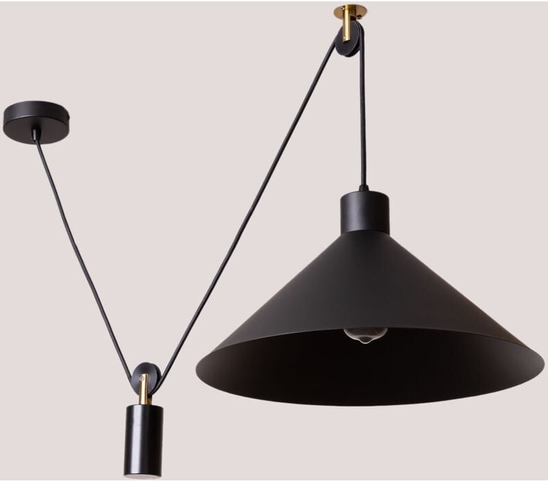 Sklum - Deckenleuchte Filat Schwarz