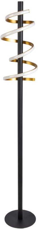 Naeve BELLEZA Dimmbare LED-Einbau-Stehleuchte Gold 2800K Touch-Sensor