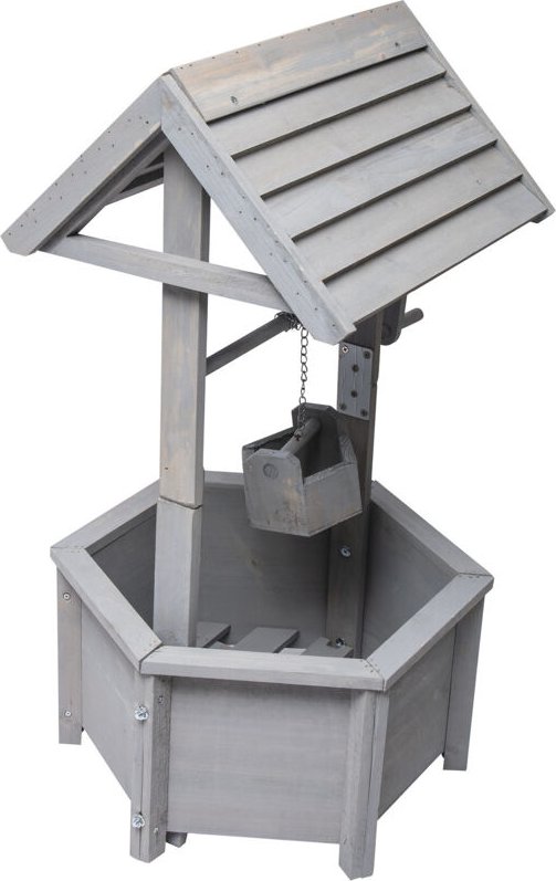 Dekorativer Holzbrunnen Werka Pro 38x42x82cm