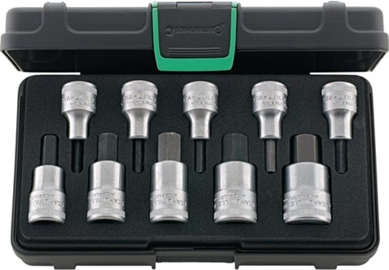 54/10 Satz: INHEX-Einsätze Nr. 54 10 Stk - Stahlwille