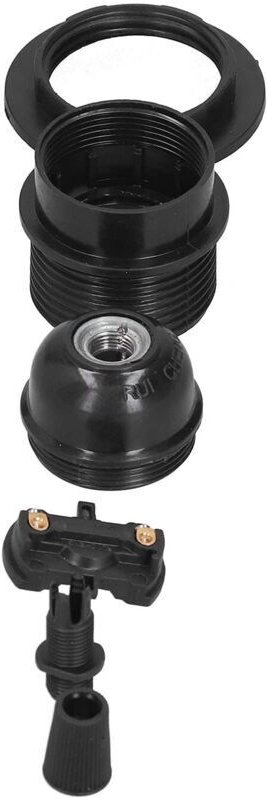 Lampenfassung, E27-Fassung, Lampenzubehör, Schraubfassung für Zuhause, Wohnzimmer und Hoteldekoration