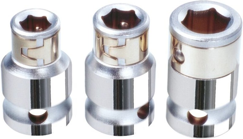 3/8' CHROMEplus Bit-Adapter-Stecknuss, für 5/16'