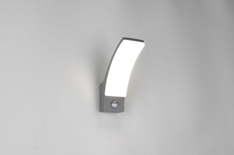 rl Außenwandleuchte LED Anthrazit 12,5W 1650 Lumen